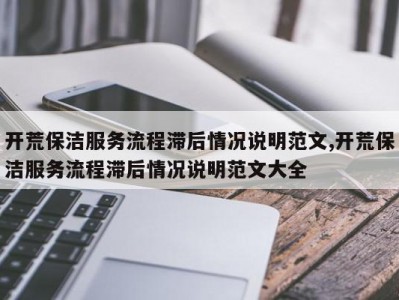 开荒保洁服务流程滞后情况说明范文,开荒保洁服务流程滞后情况说明范文大全
