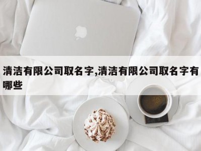 清洁有限公司取名字,清洁有限公司取名字有哪些